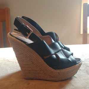 Leila Stone wedge shoe